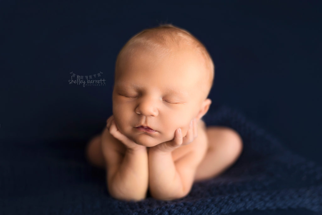 Shelley Barrett Photography | Pensacola, Pace, Milton, Gulf Breeze, Navarre, Jay, Perdido Key, Beach, Florida Panhandle | Newborn Baby Boy Portrait PHotographer