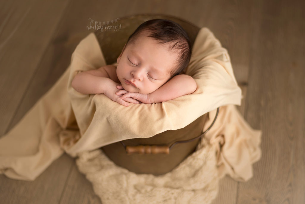 Shelley Barrett Photography | Pensacola, Pace, Milton, Gulf Breeze, Navarre, Jay, Perdido Key, Beach, Florida Panhandle | Newborn Baby Boy Portrait PHotographer