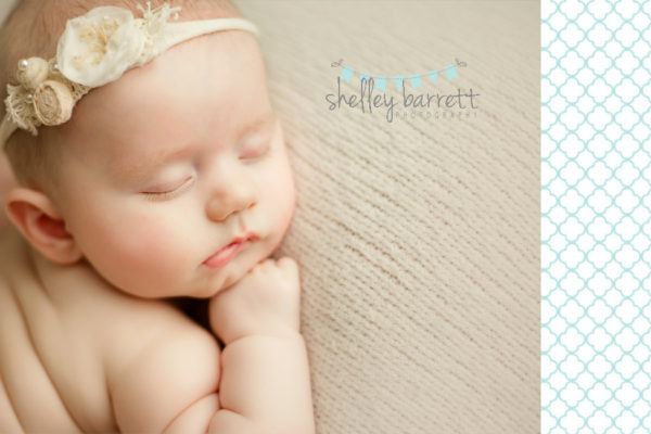 Shelley Barrett Photography | Newborn Baby Girl | Tummy Time | 3 Months | Grow With Me | Pensacola, Pace, Gulf Breeze, Navarre, Beach, Milton, Florida Photographer | Picture, Photo, Portrait, Pic