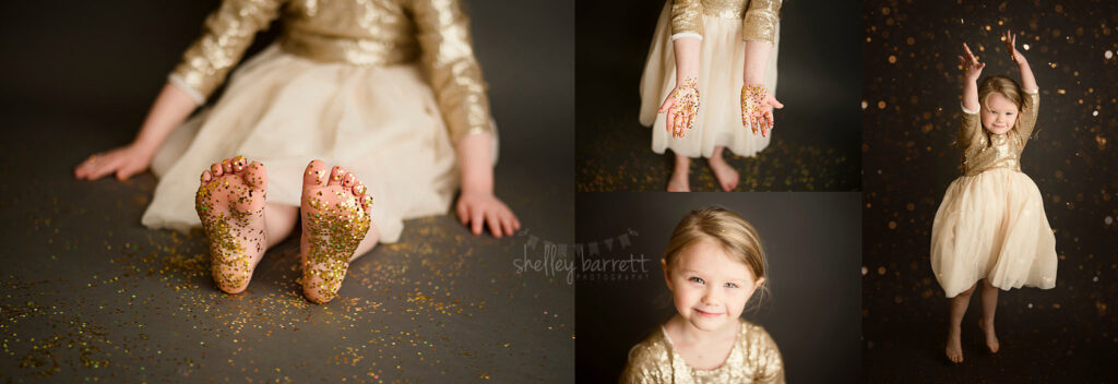 Navarre FL Children's Portrait Photographer, Shelley Barrett Photography, PEnsacola Pace Milton Navarre Gulf Breeze Mobile Foley Florida Alabama Portrait Photographer, Glitter Special Mini Sessions