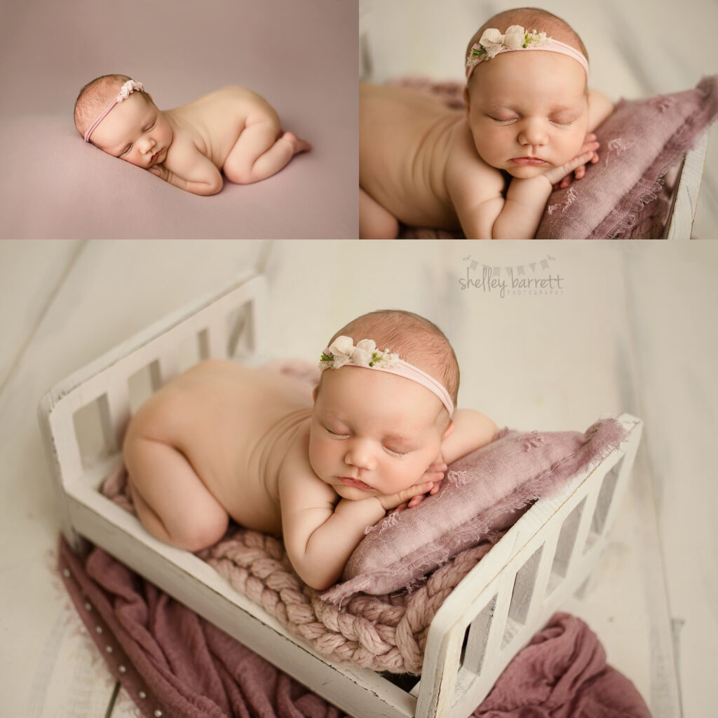 Navarre FL Newborn Photographer, Shelley Barrett Photography, Pensacola Pace Navarre Beach Milton Jay Ft. Walton Gulf Breeze Gulf Shores Mobile Florida Panhandle Alabama Newborn Portrait Picture Photographer Baby Girl Kate