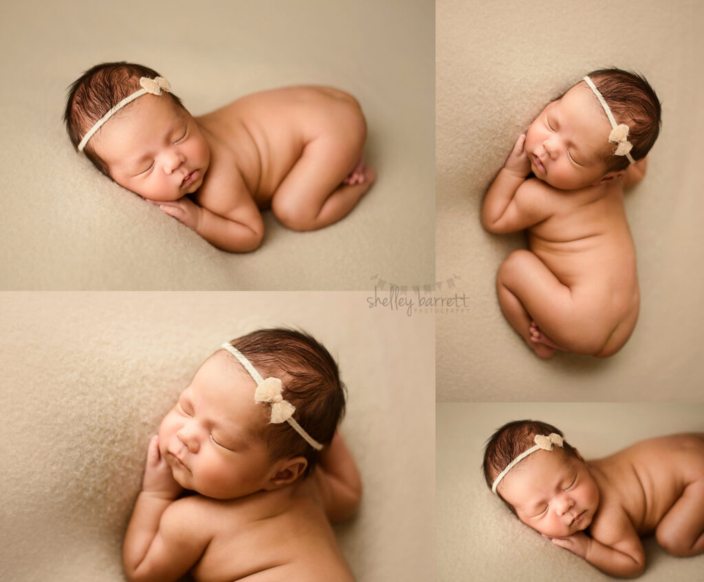 Pensacola FL Newborn Photographer, Shelley Barrett Photography | Newborn Baby Girl Infant Portrait Photographer | Pensacola Navarre Pace Milton Gulf Breeze Ft Walton Shores Orange Beach