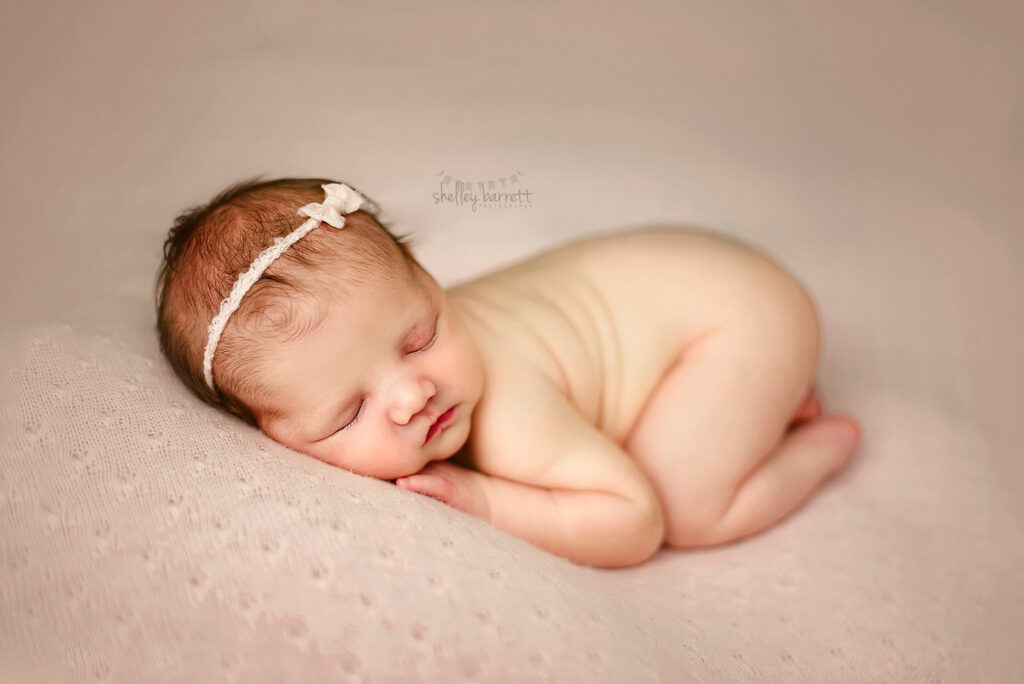 Shelley Barrett Photography - Pensacola Pace Milton Navarre Ft. Walton Orange Beach Gulf Breeze Gulf Shores Florida Alabama Newborn Baby Girl Infant Portrait Photographer