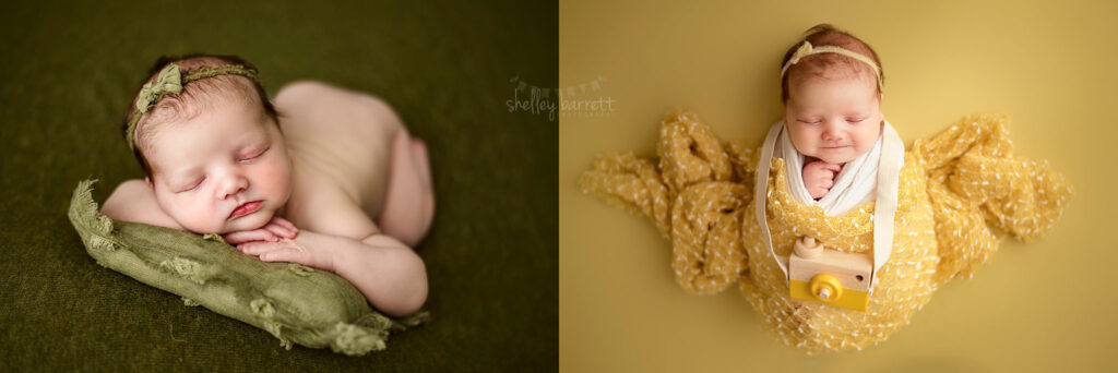 Shelley Barrett Photography - Pensacola Pace Milton Navarre Ft. Walton Orange Beach Gulf Breeze Gulf Shores Florida Alabama Newborn Baby Girl Infant Portrait Photographer