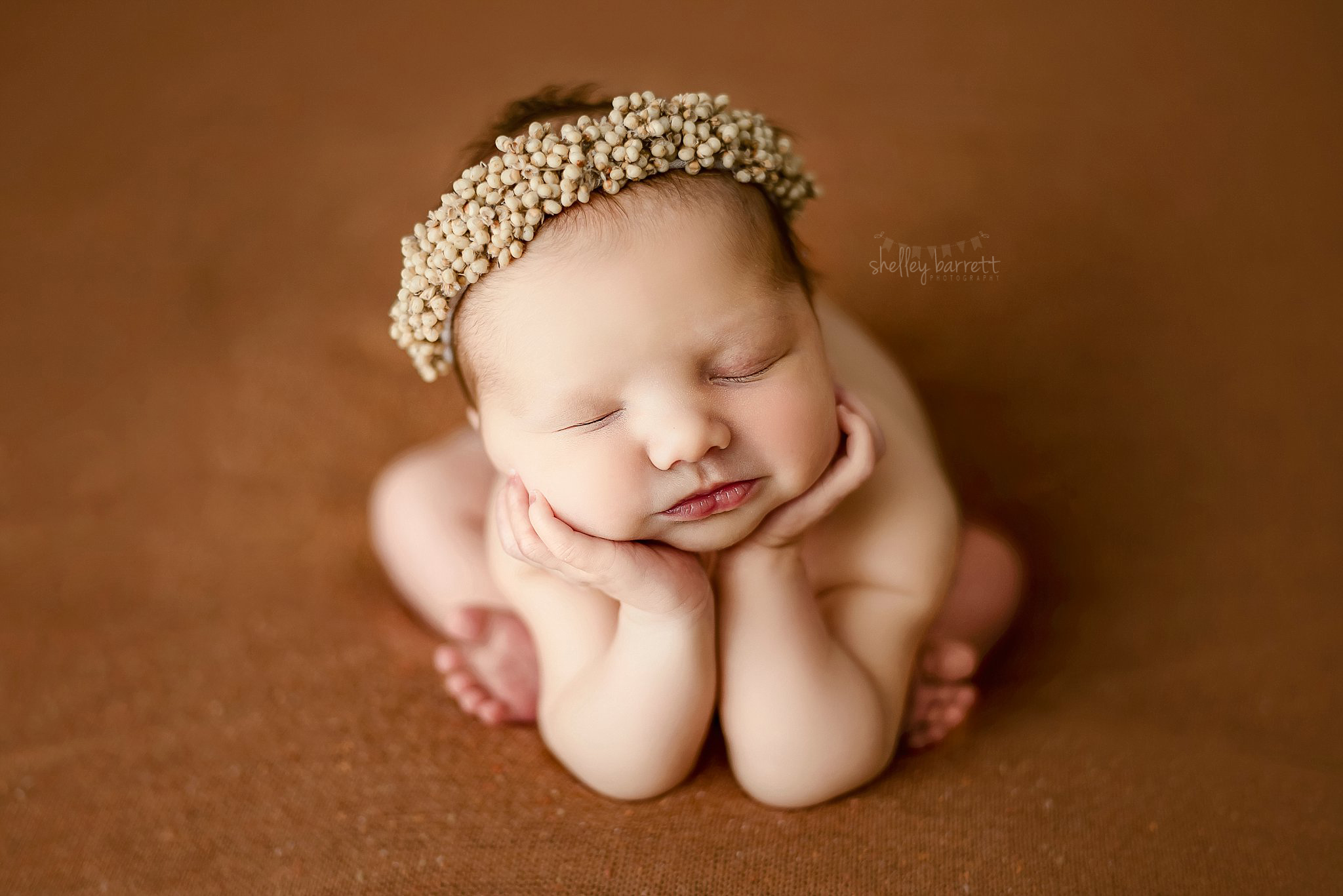 Shelley Barrett Photography - Pensacola Pace Milton Navarre Ft. Walton Orange Beach Gulf Breeze Gulf Shores Florida Alabama Newborn Baby Girl Infant Portrait Photographer
