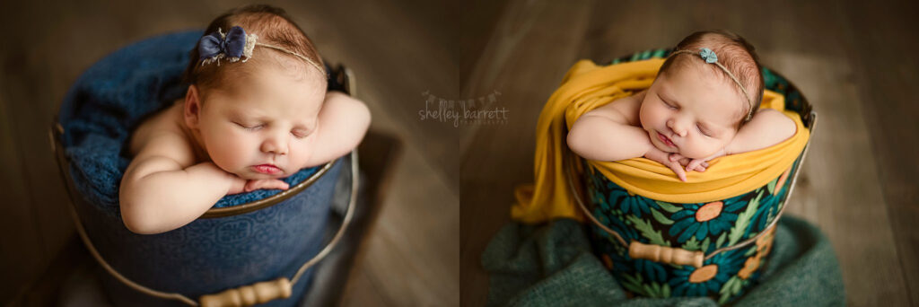 Shelley Barrett Photography - Pensacola Pace Milton Navarre Ft. Walton Orange Beach Gulf Breeze Gulf Shores Florida Alabama Newborn Baby Girl Infant Portrait Photographer