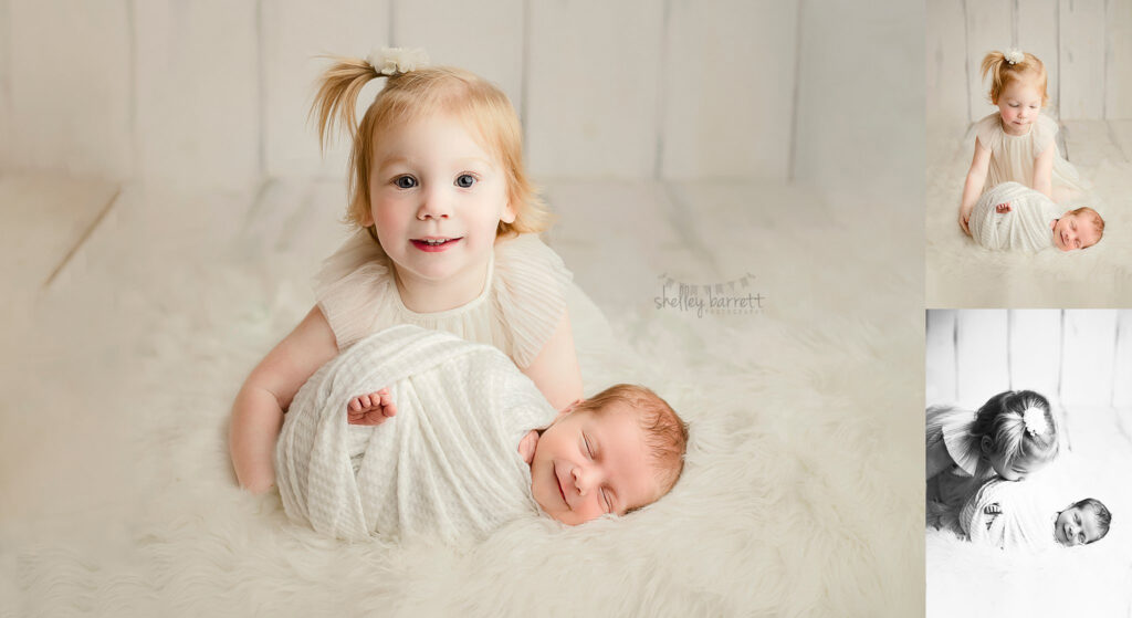 Pensacola Newborn Photographer, Pensacola, Florida newborn and family photographer, Shelley Barrett Photography takes adorable photos of a sweet baby boy in her Pace, Florida photography studio.