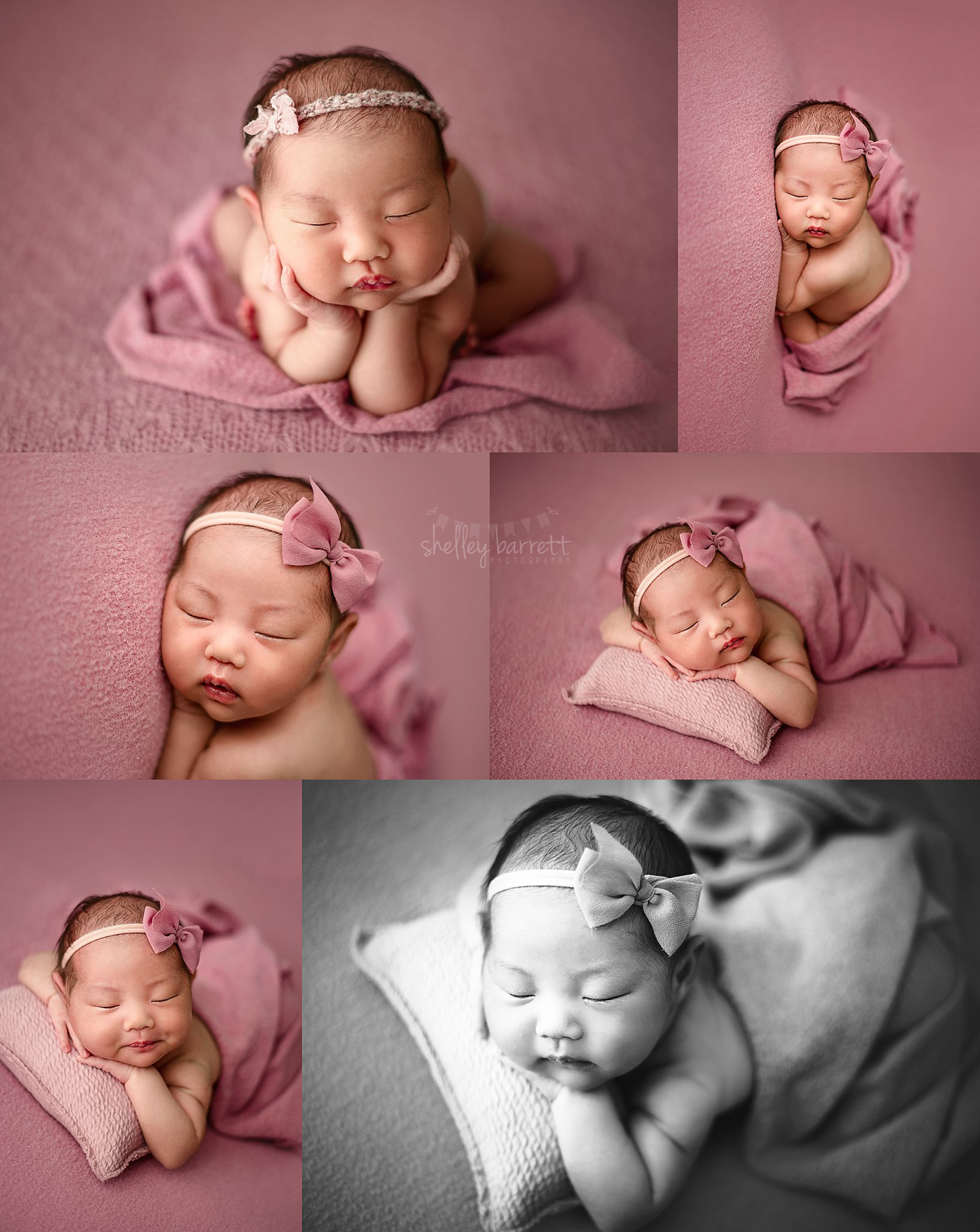 Shelley Barrett Photography Pensacola Pace Mobile Milton Gulf Breeze Navarre Destin Florida Alabama Newborn Baby Girl Portrait Photographer