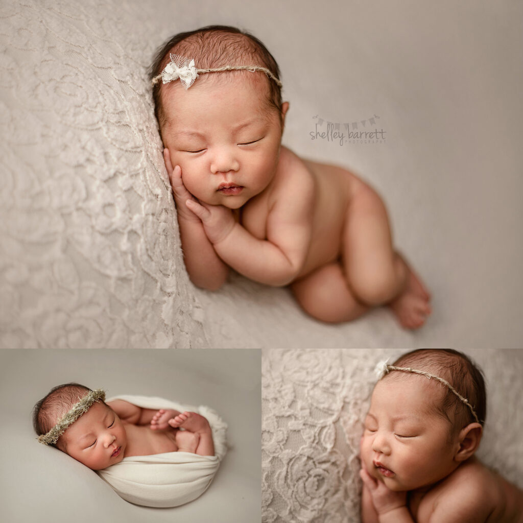 Shelley Barrett Photography Pensacola Pace Mobile Milton Gulf Breeze Navarre Destin Florida Alabama Newborn Baby Girl Portrait Photographer