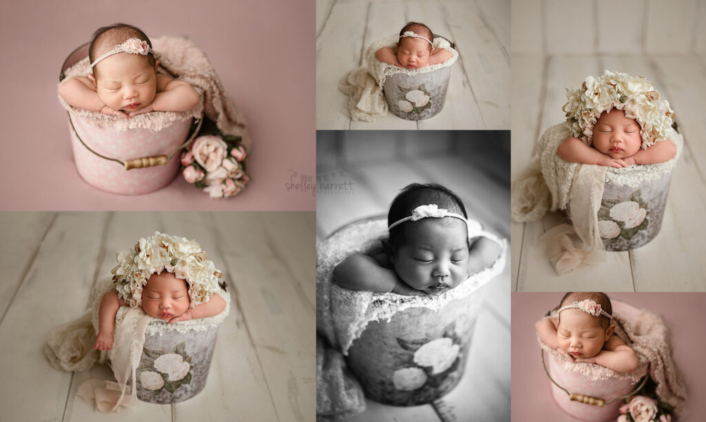 Shelley Barrett Photography Pensacola Pace Mobile Milton Gulf Breeze Navarre Destin Florida Alabama Newborn Baby Girl Portrait Photographer