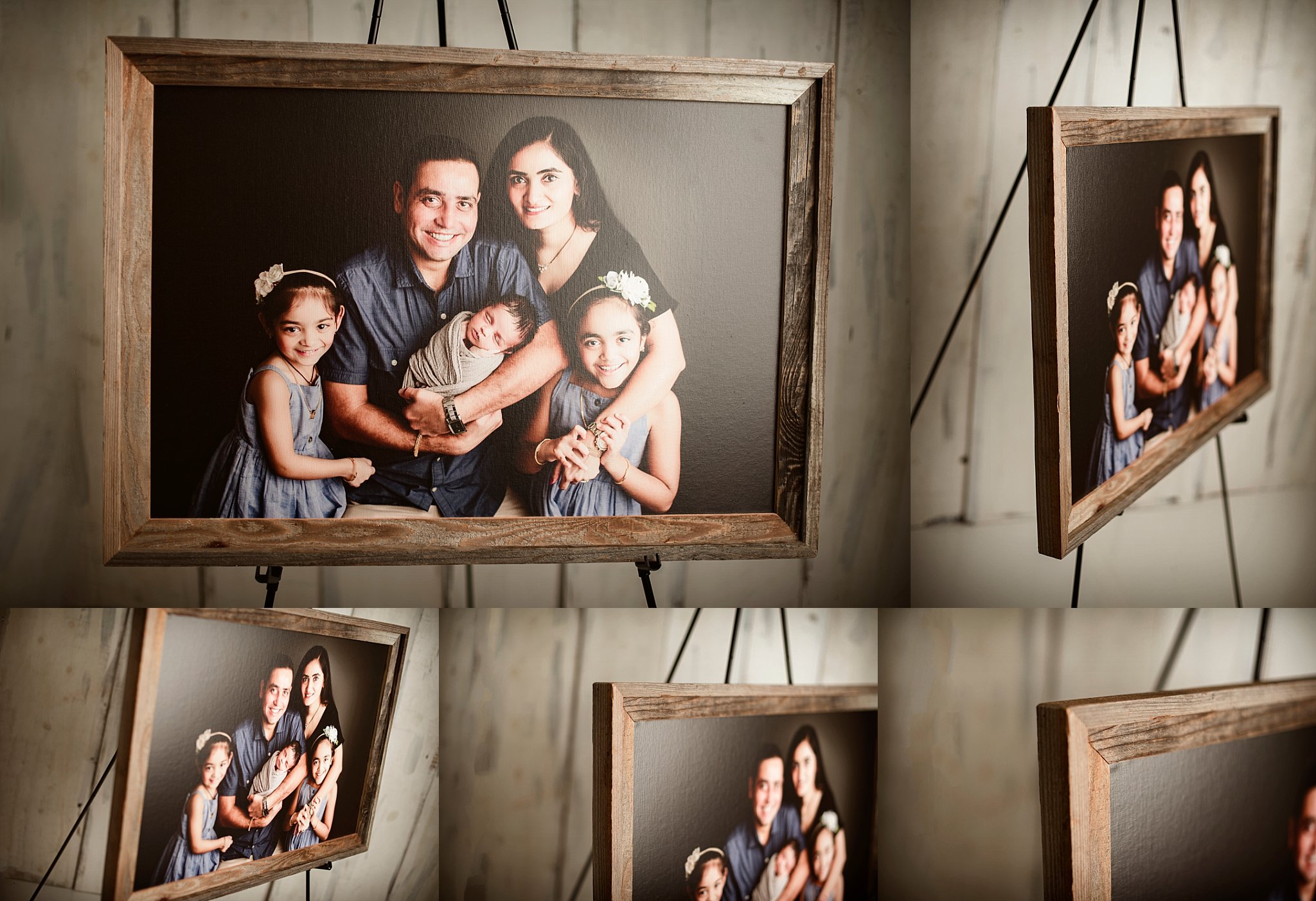 Pensacola, Florida newborn and family photographer, Shelley Barrett Photography takes adorable photos of a sweet baby girl in her Pace, Florida photography studio.