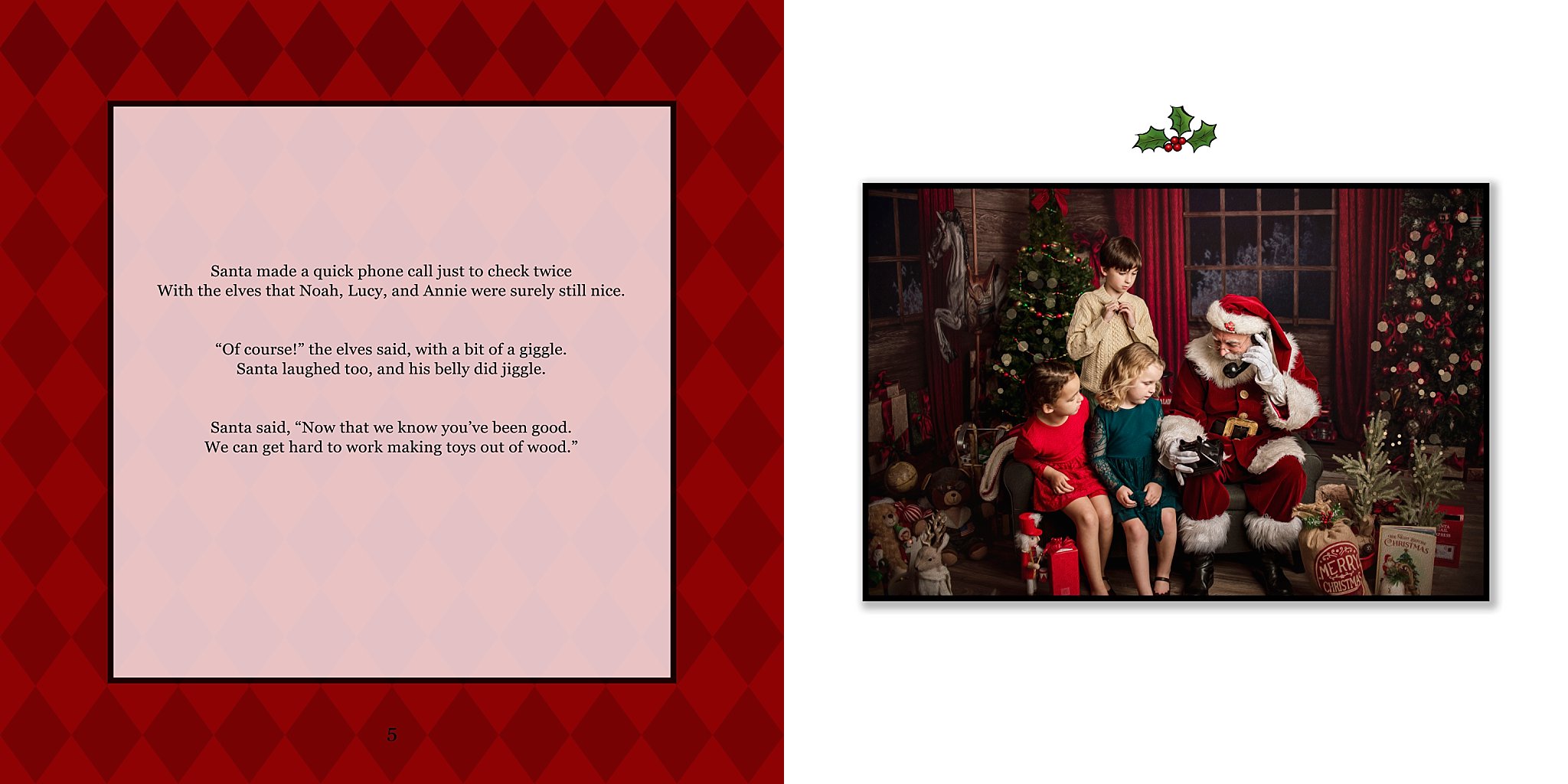 Birmingham AL holiday photography, santa photos in Birmingham Alabama, holiday portrait studio near me