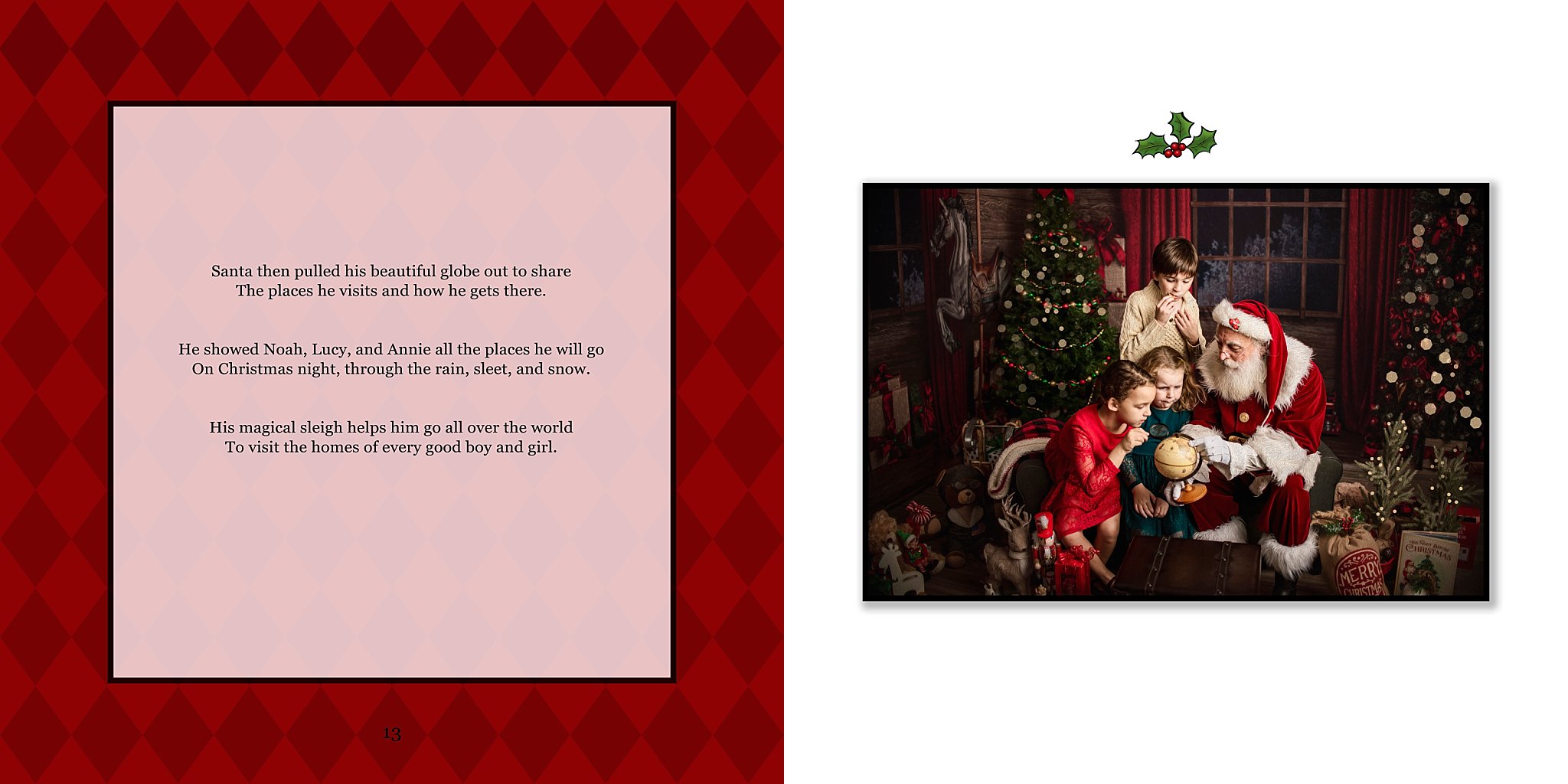 Birmingham AL holiday photography, santa photos in Birmingham Alabama, holiday portrait studio near me