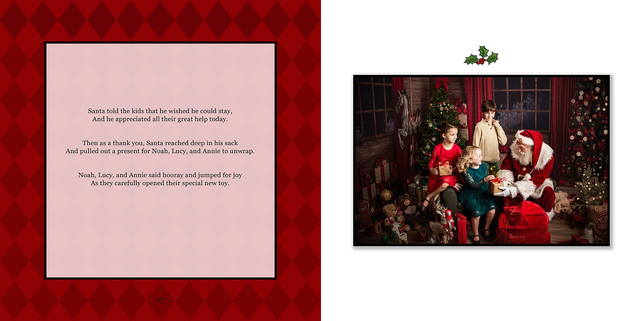 Birmingham AL holiday photography, santa photos in Birmingham Alabama, holiday portrait studio near me