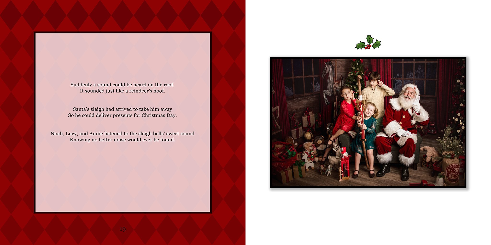 Birmingham AL holiday photography, santa photos in Birmingham Alabama, holiday portrait studio near me