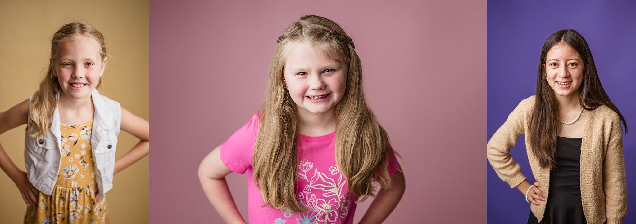 Child smiling during a Back-to-School Mini Session in Springville, Alabama