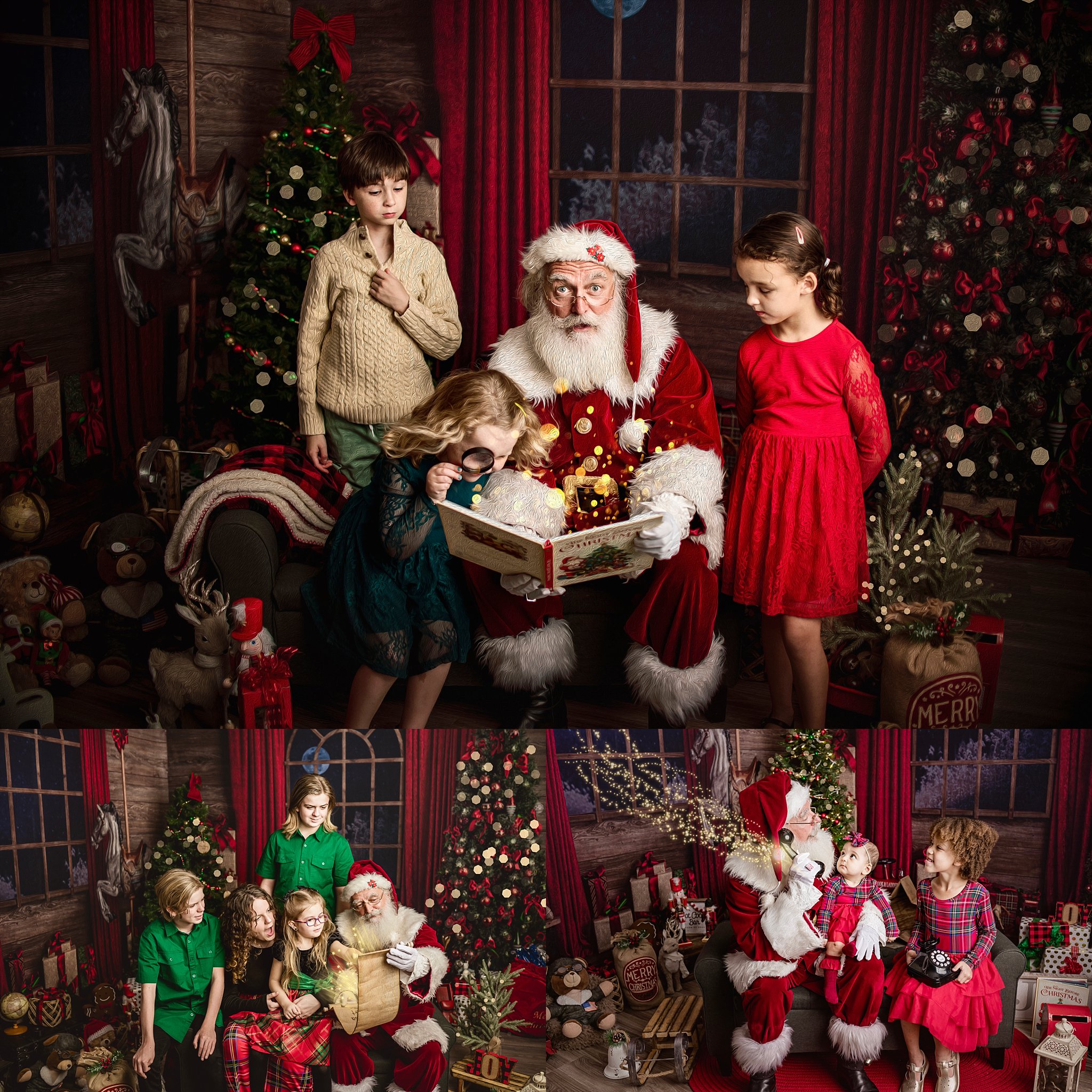 Personalized Santa Experience at Shelley Barrett Photography
