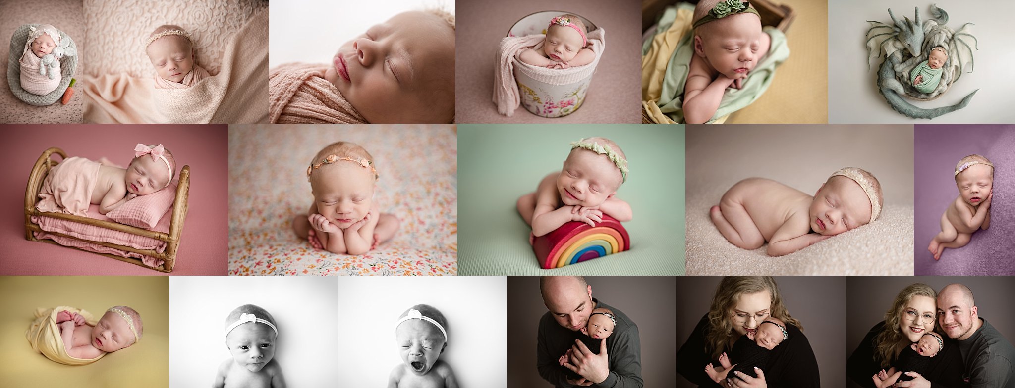 Beautiful newborn portrait session captured by a Birmingham newborn photographer serving Trussville and surrounding Alabama communities.